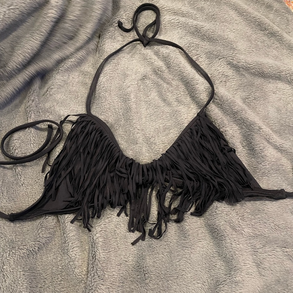Fringe l’space bikini top
